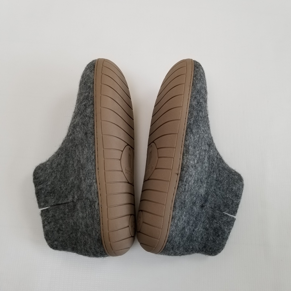 Baabushka Felted Wool Bootie Slippers Indoor Outdoor Size 10.5 Women Near New - Picture 6 of 10